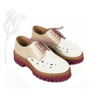 Cappelletti Italian Oxford Laceup Shoes NWOT